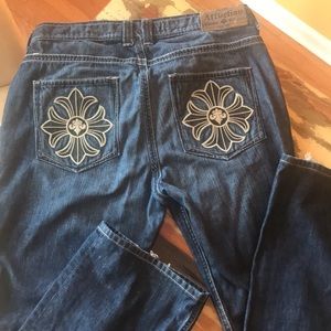 Men’s affliction denim size 36